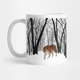 Snow tiger Mug